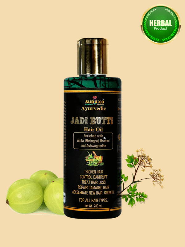 SUBAXO Herbal Hair Oil | Repair Damage Hair, Jadi Buti Hair Oil (200ml)