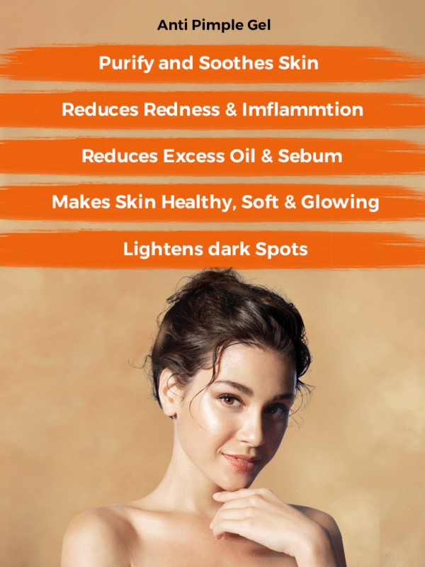 Subaxo Anti Acne & Pimple Removal Face Gel Hydrating Gel for Marks, Dark Spot Removal with Neem Extracts Reduces Redness and Inflammation for Women & Men (50ml) - Image 2