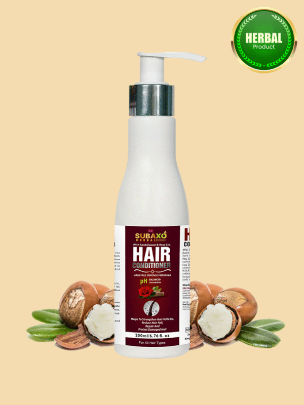 SUBAXO Herbal Hair Conditioner | For All Hair Types |Protect Hair Damage| Silkier & Strong Hair | (200 ml)