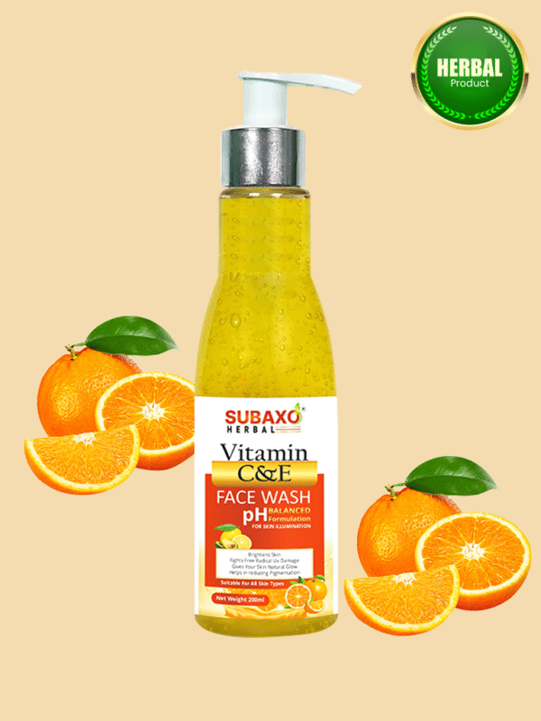 Subaxo HERBAL VITAMIN C AND E FACE WASH 200 ML Face Wash  (200 ml)