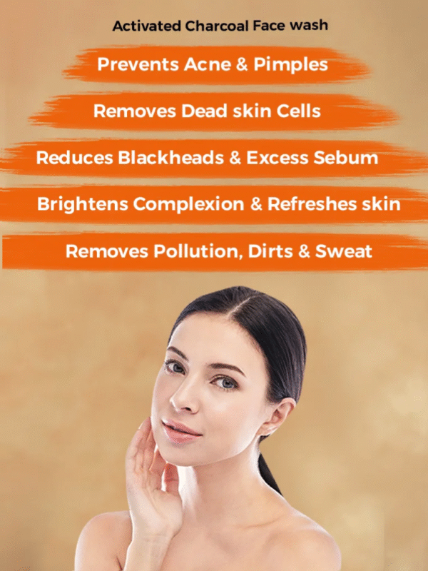 SUBAXO Neem & Aloe vera Face Wash(200 ml) and Activated Charcoal Face Wash(200 ml) Combo - Image 4