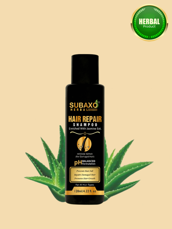 Subaxo Herbal Hair Repair Shampoo | Repair Damage Hair | Herbal Shampoo for Women & Men 120ml