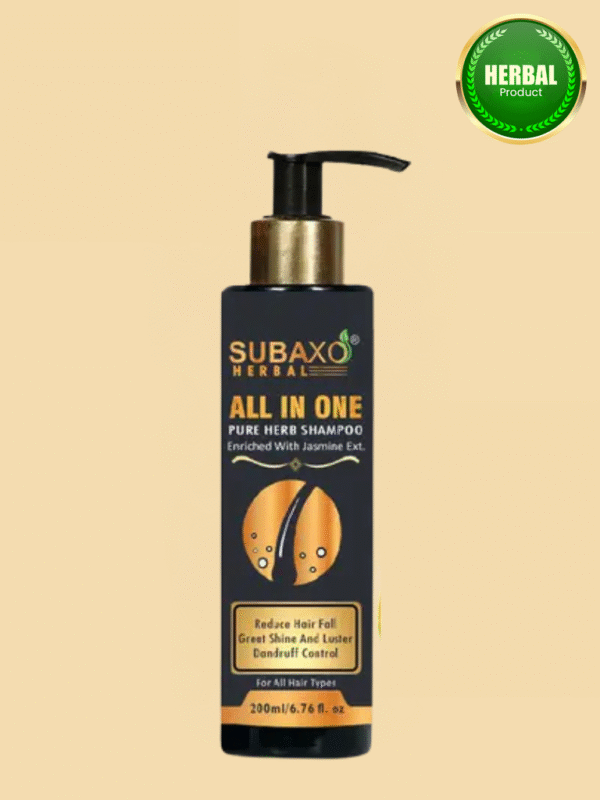 Subaxo Herbal All in one  Pure Herb Shampoo Ayurvedic Formation 200 ML  (200 ml)